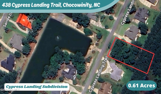 438 Cypress Landing Trl, Chocowinity NC, 27817 land for sale