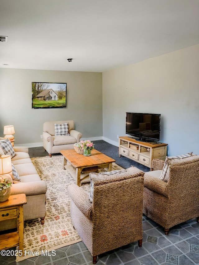 view of living room