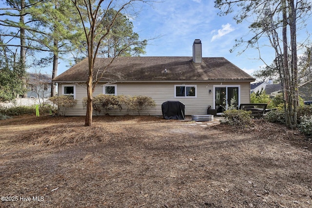 view of rear view of property