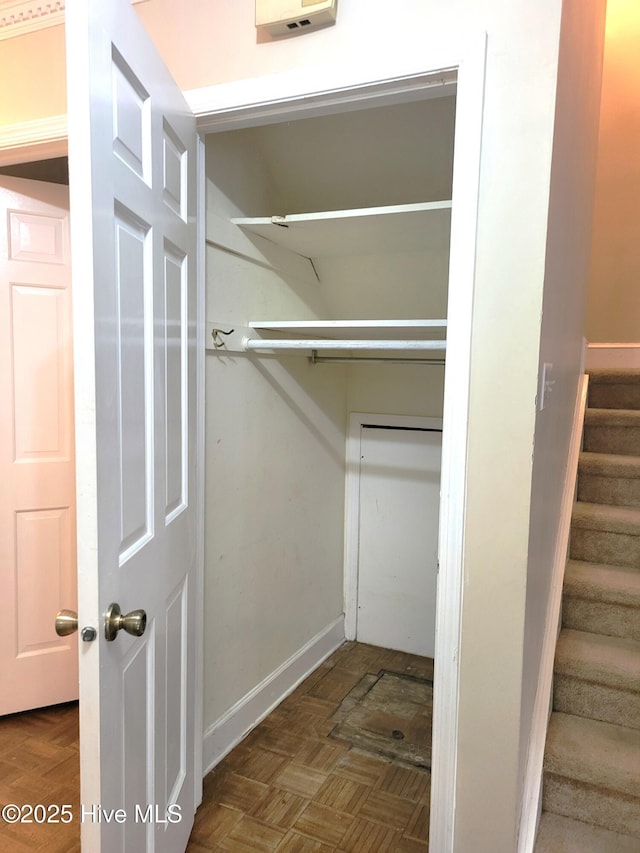 view of closet