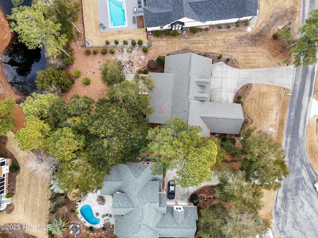 drone / aerial view