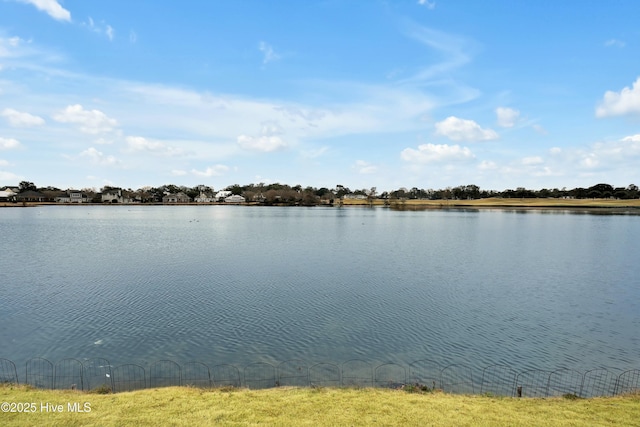 property view of water