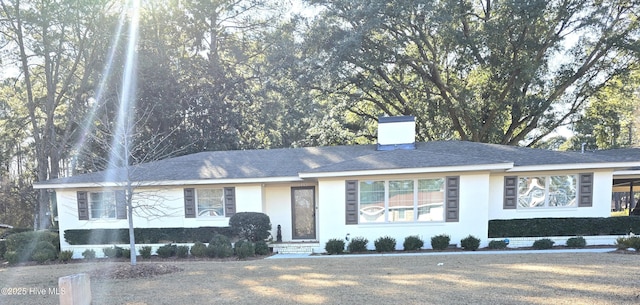 view of ranch-style home