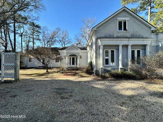 view of front of house