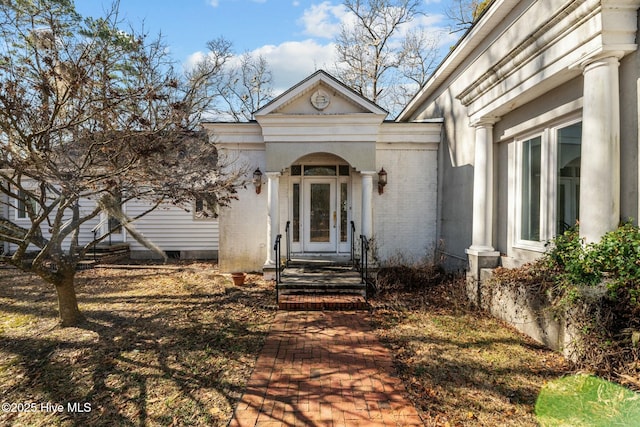 view of property entrance