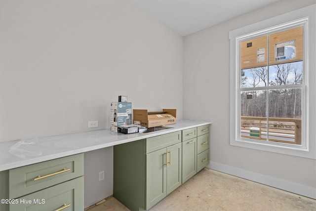 view of laundry area