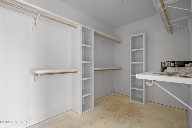 view of spacious closet