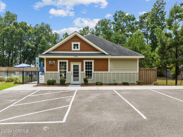 629 Vale Dr, Wilmington, NC 28411 - view of building exterior with uncovered parking