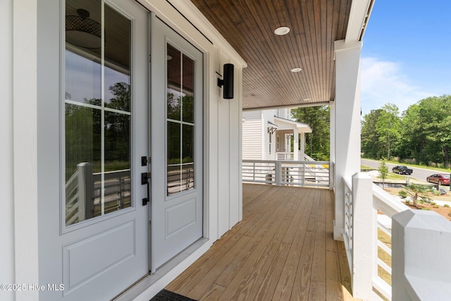 629 Vale Dr, Wilmington, NC 28411 - view of porch