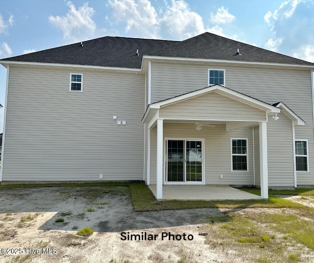 back of house featuring a patio