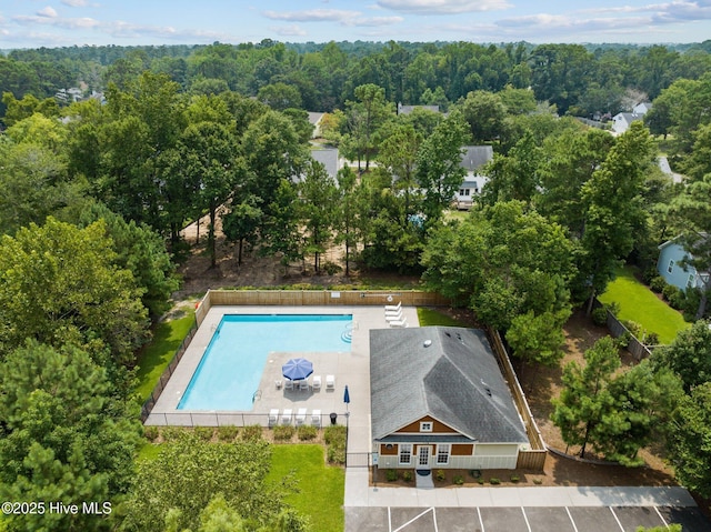 633 Vale Dr, Wilmington, NC 28411 - pool featuring fence and a patio area
