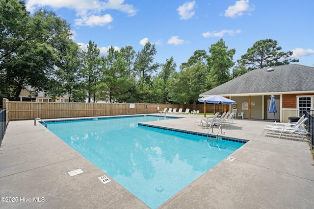 633 Vale Dr, Wilmington, NC 28411 - pool featuring fence and a patio area