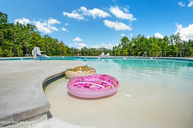 view of swimming pool