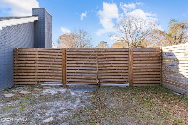 view of gate