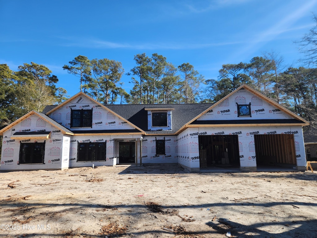 view of property in mid-construction