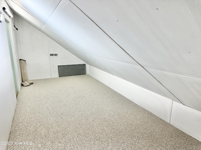 6104 Falcon Dr, New Bern, NC 28560 - additional living space featuring lofted ceiling and carpet