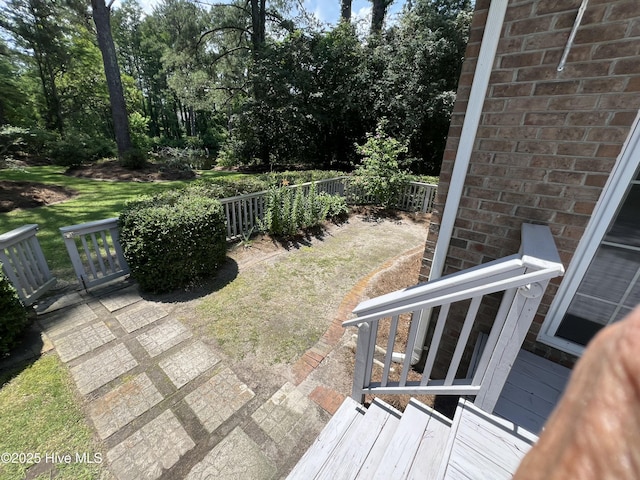 6104 Falcon Dr, New Bern, NC 28560 - view of fenced backyard