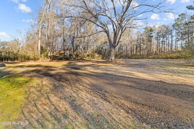 view of road