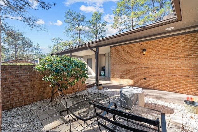 view of patio