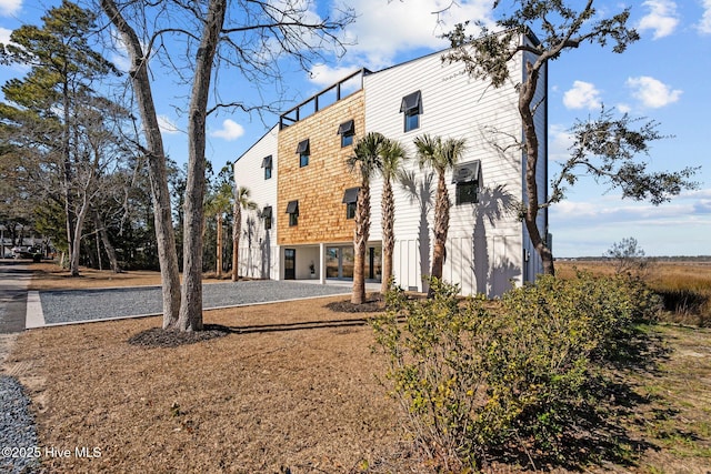 view of rear view of house