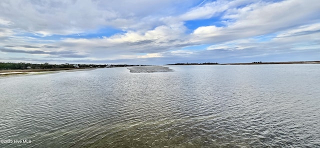 view of water feature