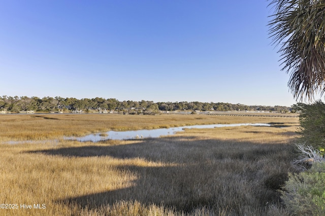 view of landscape featuring a rural view