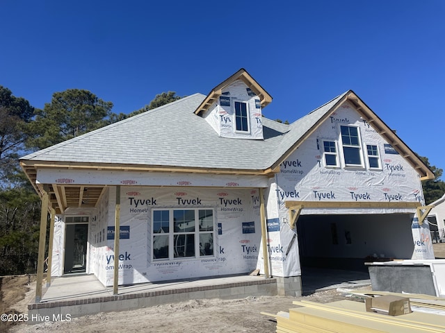 view of property under construction