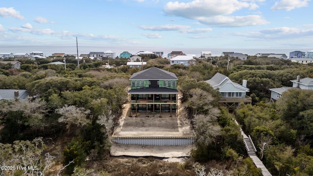 3804 Emerald Dr E, Emerald Isle, NC 28594 - drone / aerial view featuring a residential view