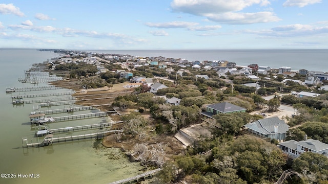 3804 Emerald Dr E, Emerald Isle, NC 28594 - bird's eye view with a water view