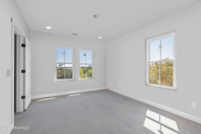 3804 Emerald Dr E, Emerald Isle, NC 28594 - unfurnished bedroom featuring recessed lighting, baseboards, and visible vents