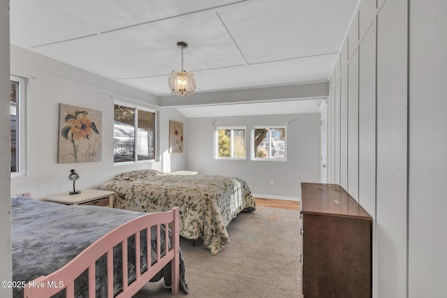 1126 Ccc Rd, Sneads Ferry, NC 28460 - bedroom featuring vaulted ceiling