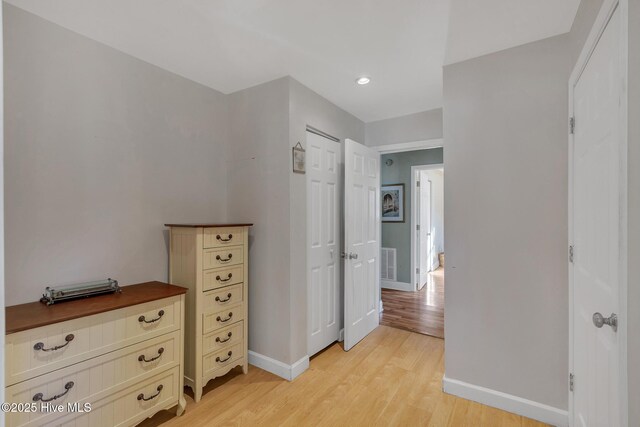 1126 Ccc Rd, Sneads Ferry, NC 28460 - corridor featuring light wood-type flooring