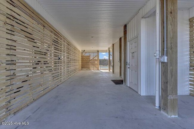 1788 New River Inlet Rd, North Topsail Beach, NC 28460 - corridor with concrete floors