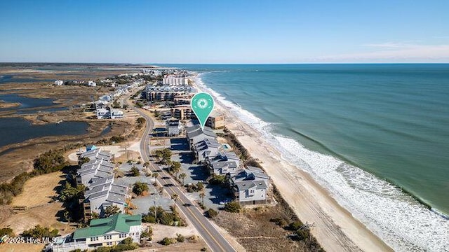 1788 New River Inlet Rd, North Topsail Beach, NC 28460 - aerial view of expansive beach