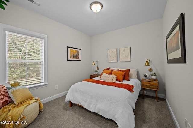 bedroom featuring carpet flooring