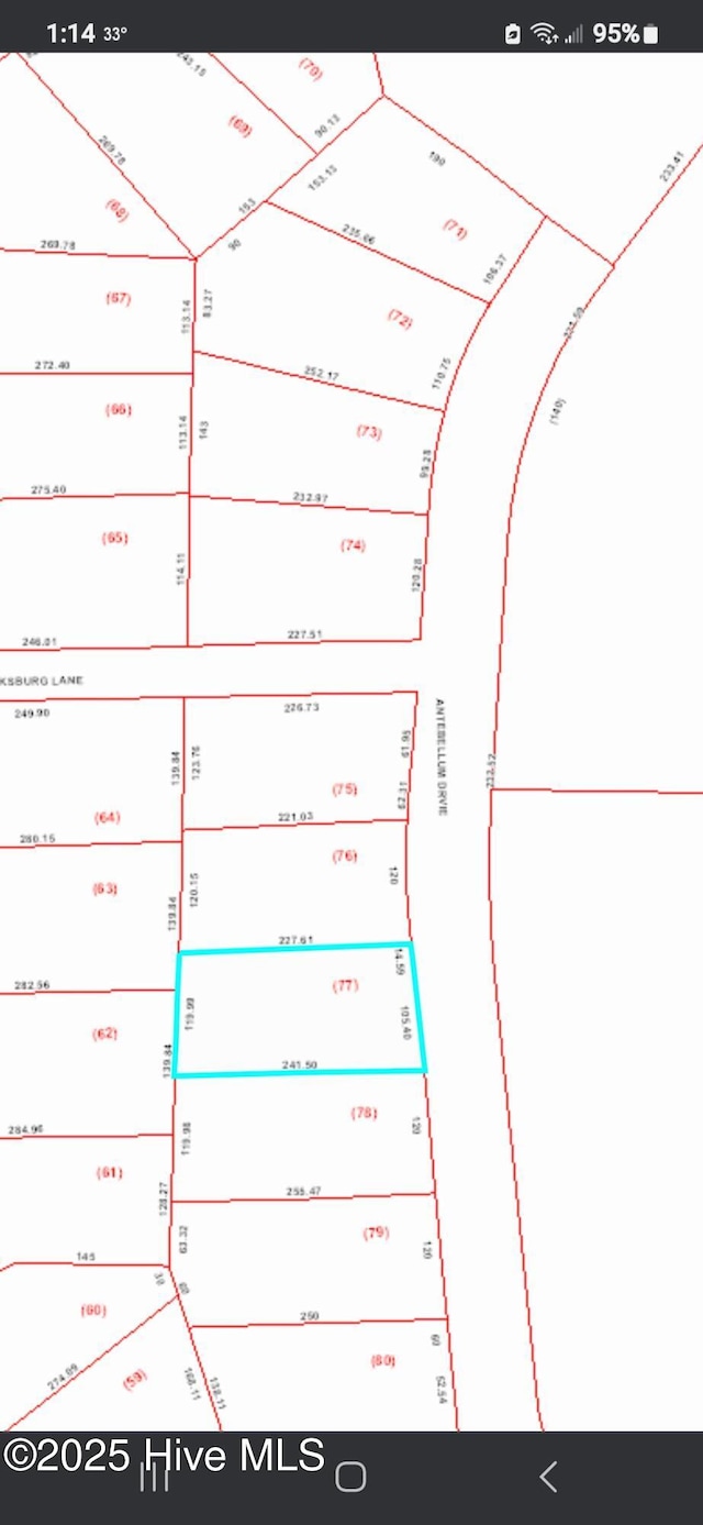 313 Antebellum Dr Unit 77, Havelock NC, 28532 land for sale