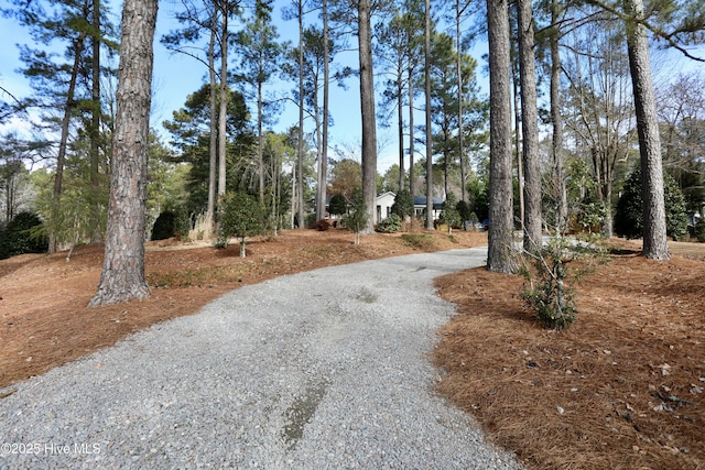 view of road