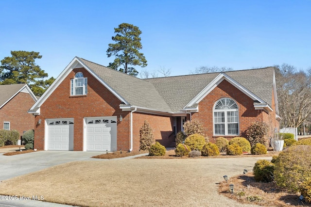 front facade featuring a garage