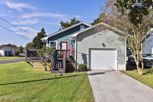 exterior space featuring a lawn