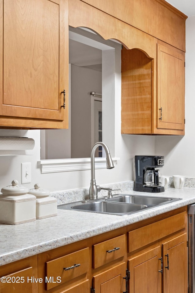 kitchen featuring sink