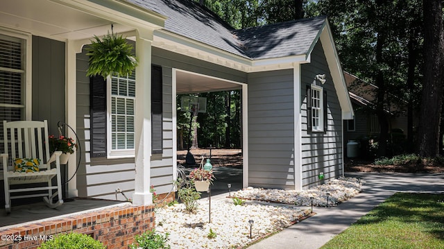 view of property entrance