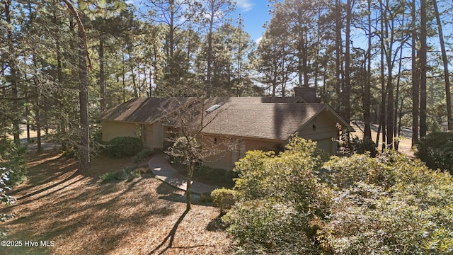 view of rear view of house