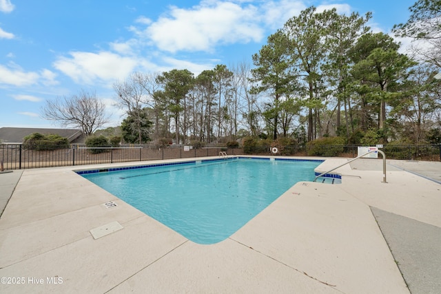 view of pool