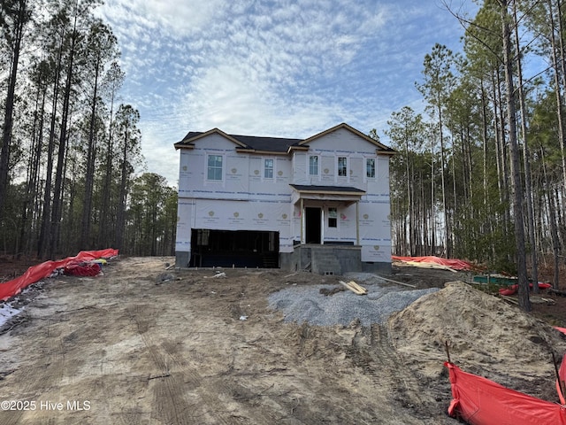 view of property under construction