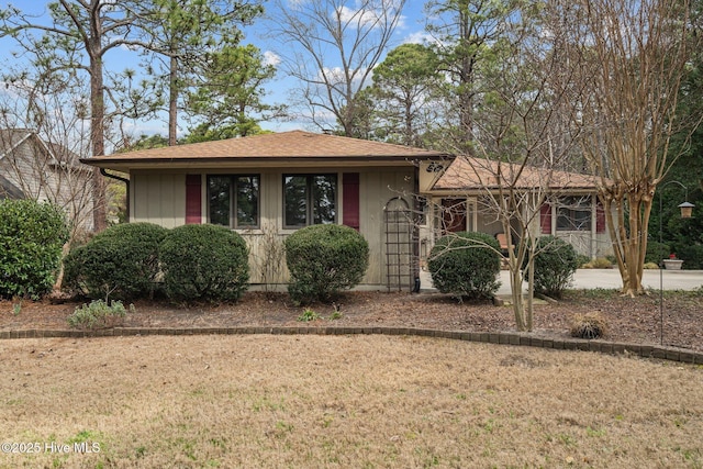 view of ranch-style home