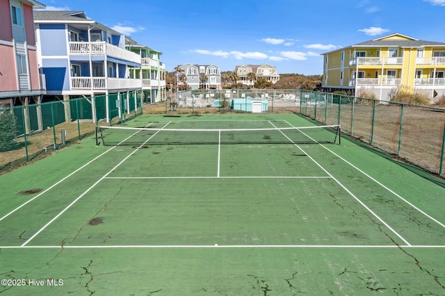 view of sport court