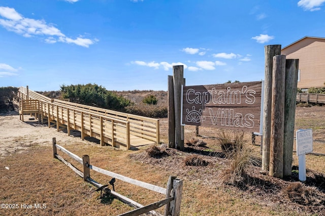 view of gate