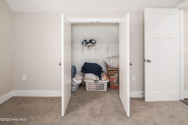 view of closet