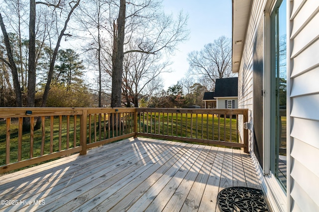 view of deck