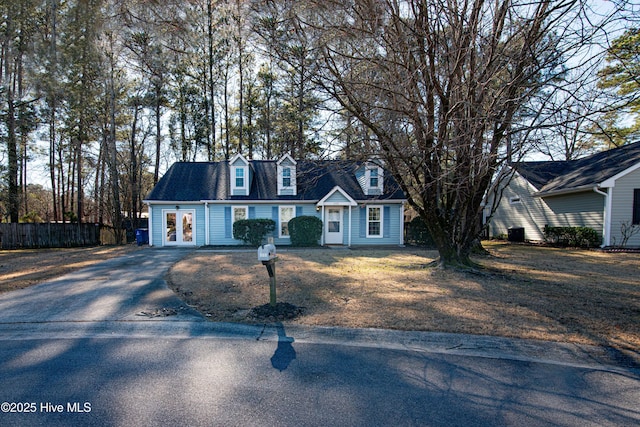 view of cape cod-style house